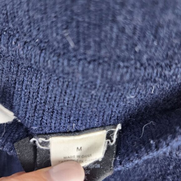 Anthropologie Moth‎ Pants Knit Pull On Joggers Womens Size M Blue - Picture 5 of 8